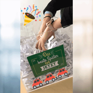 Glück gehabt - die Gewinner werden gezogen.